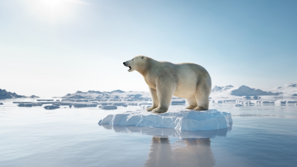 The IPCC report found that Arctic ice is shrinking and sea levels are rising