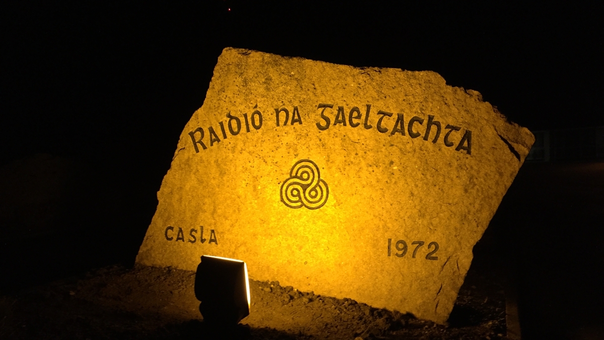 Eoin Ó Crochúir agus Niall Ó Siadhail, ón gcomhlacht Bitesize Irish.