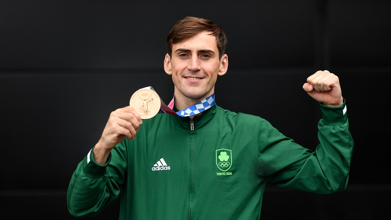 Aidan Walsh said his spirit had been lifted by the homecoming