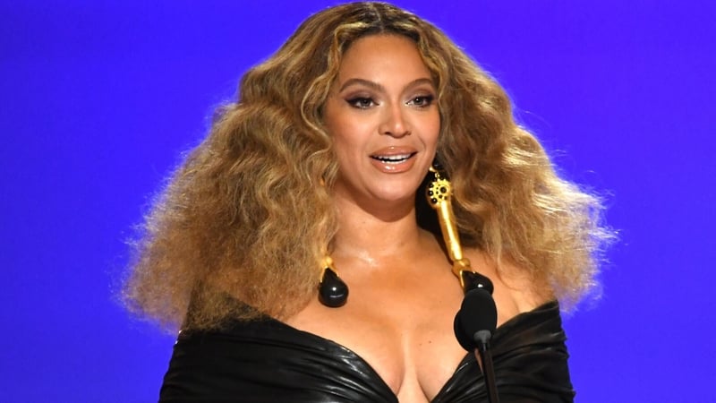 Beyoncé (pictured at this year's Grammy Awards) - "There's nothing like the amount of love, passion, and healing that I feel in the recording studio"