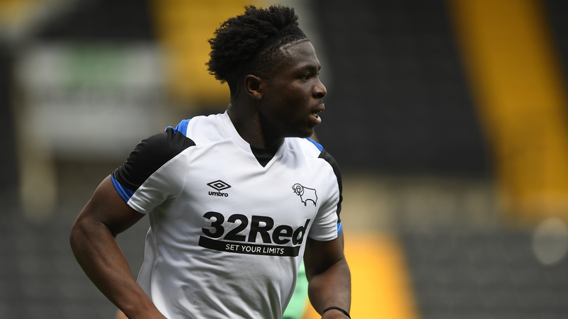 Festy Ebosele was man of the match for Derby