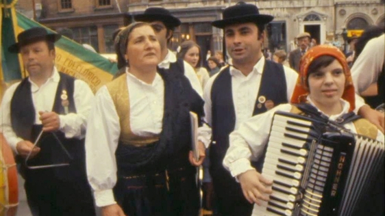 International Folk Festival at the Mansion House, Dublinl (1981)