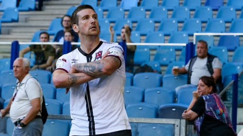 Patrick McEleney scored two goals in the away leg for Dundalk