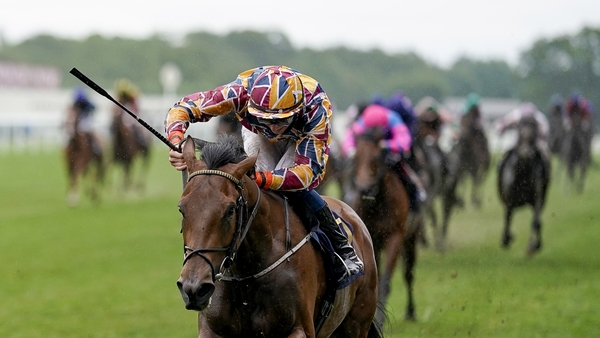 Ben Coen riding Create Belief to victory in Sandringham Stakes