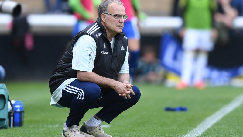 Marcelo Bielsa on the touchline