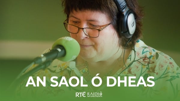 Helen Ní Shé agus an criú ag teacht beo as Dún Garbháin