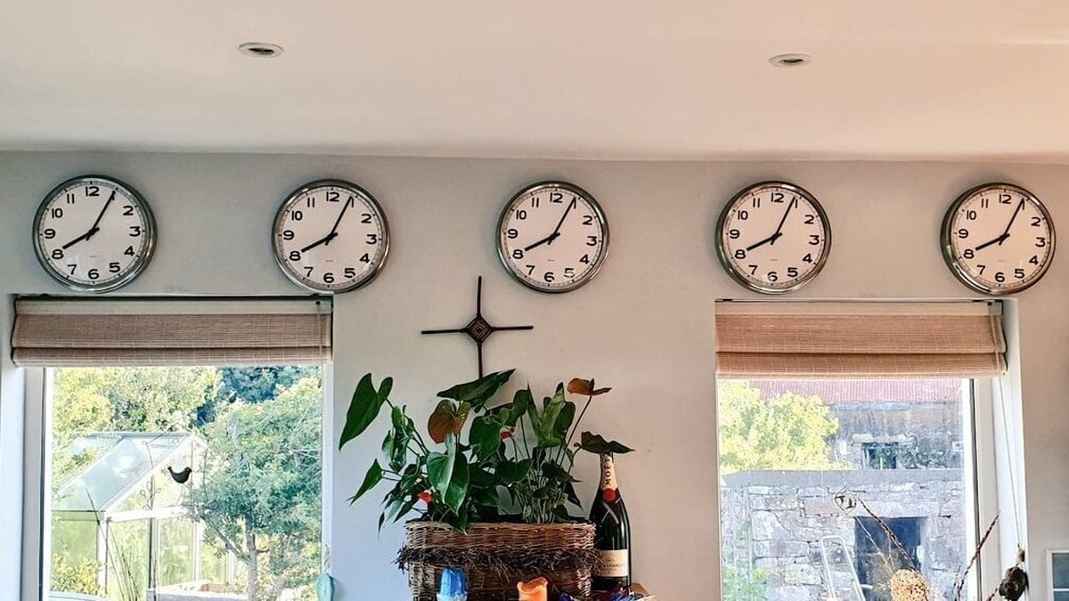 Five Clocks On The Wall