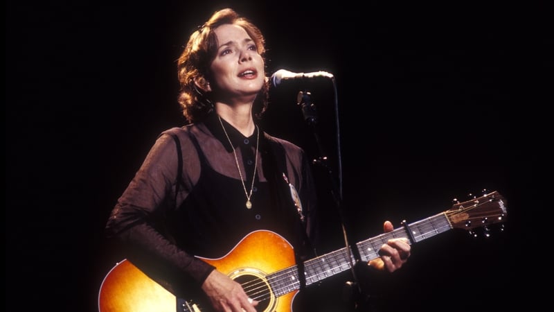 Nanci Griffith at the Hammerstein Ballroom in New York on 12 September 1997
