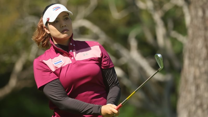 Ariya Jutanugarn is in command