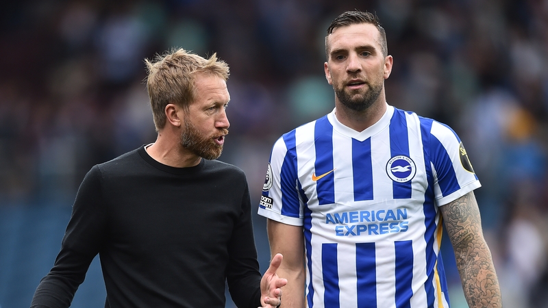 Shane Duffy was back involved for Graham Potter's first team on the opening weekend