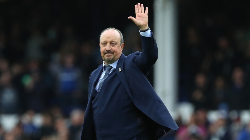 Everton boss Rafael Benitez