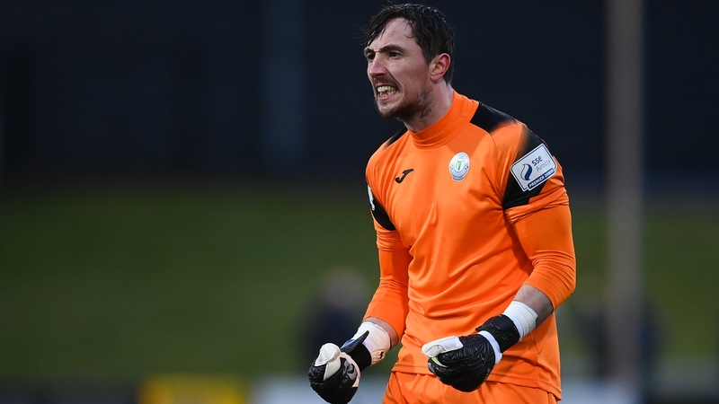 Mark McGinley shone for Harps