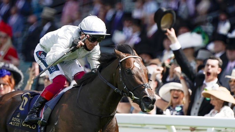 Frankie Dettori was again aboard Palace Pier