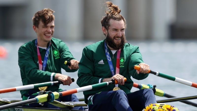 Fintan McCarthy (L) and Paul O'Donovan