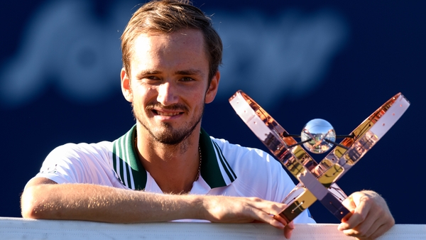 Daniil Medvedev won his 12th tour-level title