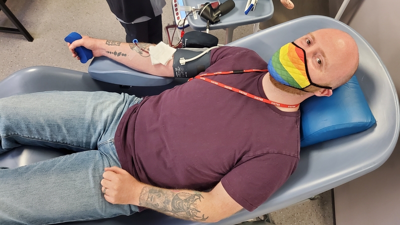 John O'Doherty was one of the first to donate following the change in the rules