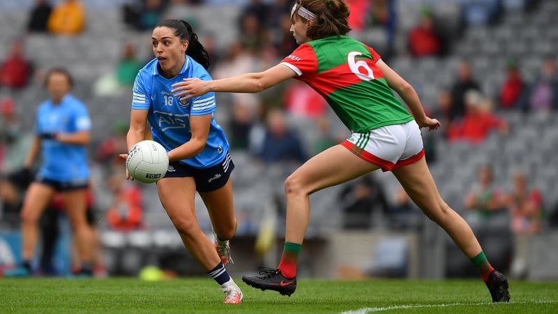 Sinead Goldrick played the second half of the semi-final victory over Mayo