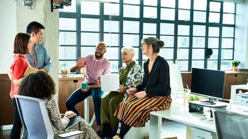 43% of respondents say they feel excluded at work due to language or cultural differences