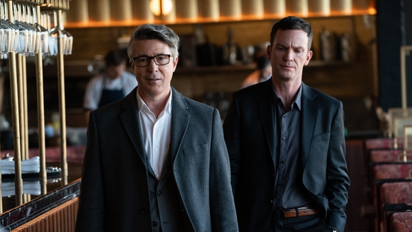 Aidan Gillen and Keith McErlean in Irish crime drama Kin