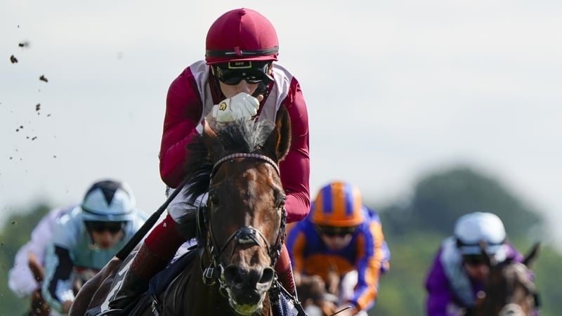 David Egan steered the winner home