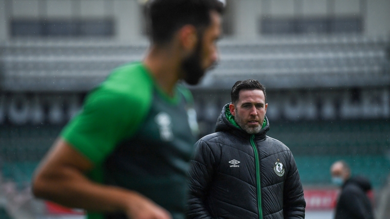 Stephen Bradley putting his side through its paces in Tallinn