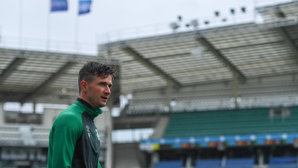 Ronan Finn during Shamrock Rovers' training session at A Le Coq Arena in Tallinn