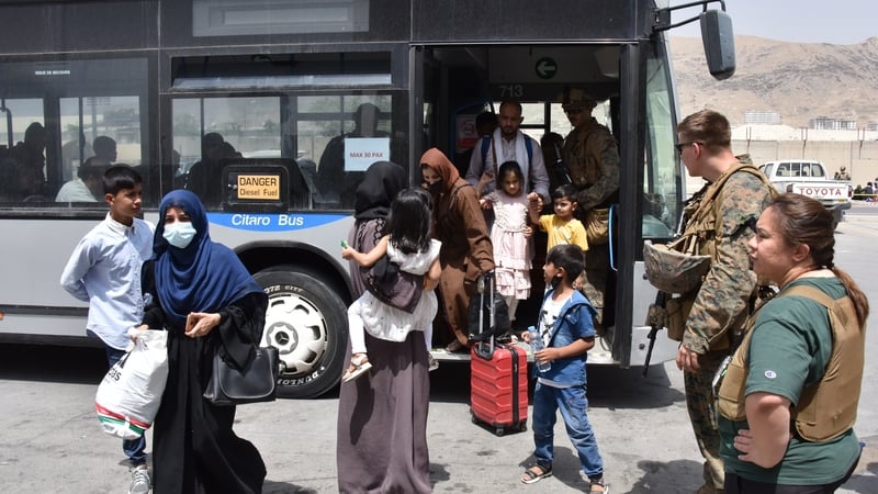 Thousands of families are scrambling to leave Afghanistan