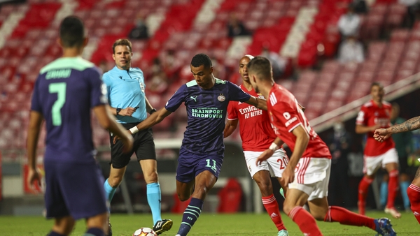 Cody Gakpo scored what could be a vital goal for PSV