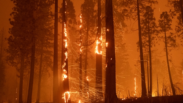 The Caldor fire covers more than 54,000 acres