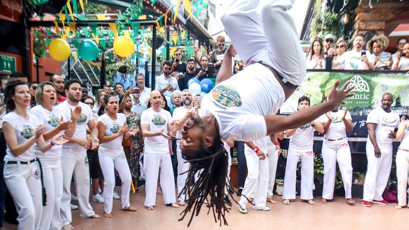 A capoeira performance at Brazil Day celebrations in Dublin (Pics: Patrícia Guimarães)