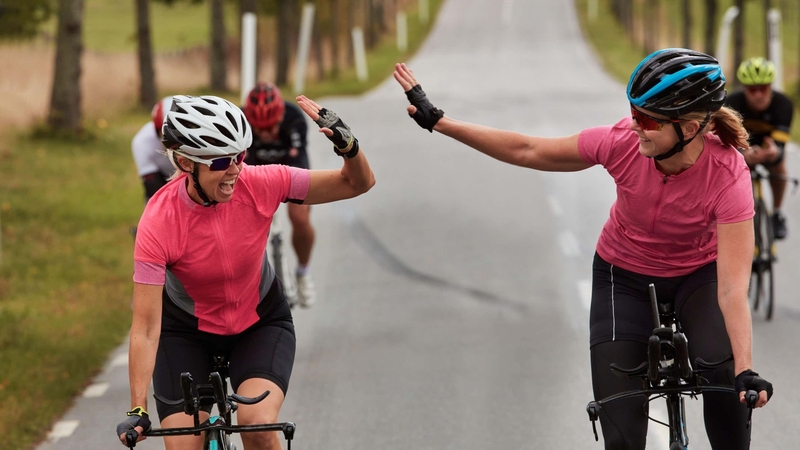 A caffeine boost really might help you pedal up those hills!