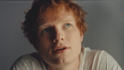 Ed Sheeran at number one with Bad Habits. Photo credit: Dan Martensen