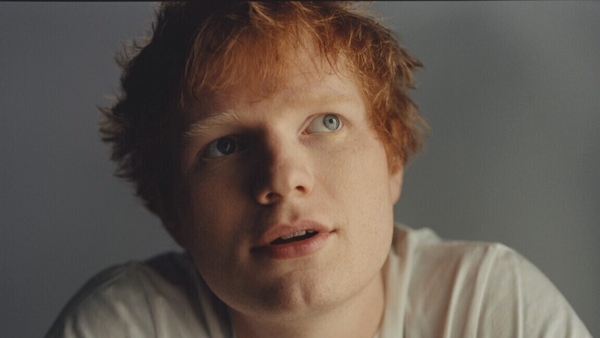 Ed Sheeran at number one with Bad Habits. Photo credit: Dan Martensen