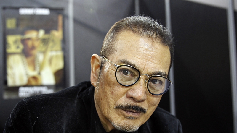 Sonny Chiba, pictured in Paris in February 2016