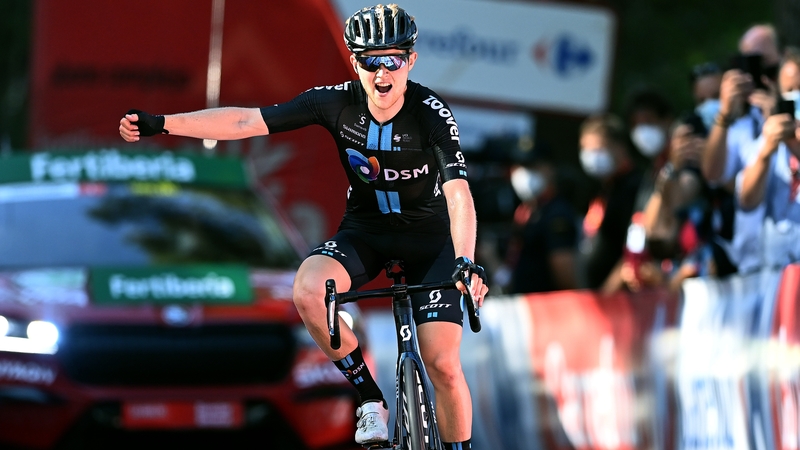 Michael Storer won his first stage at a grand tour