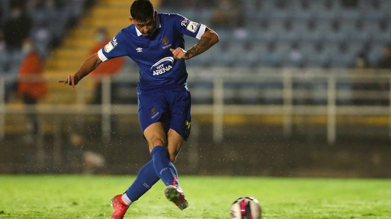 Cian Kavanagh found the net twice for the hosts