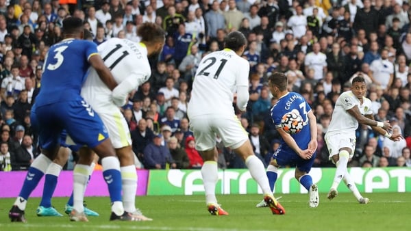 Raphinha scores the leveller