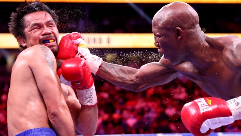 Yordenis Ugas claimed his 27th professional win