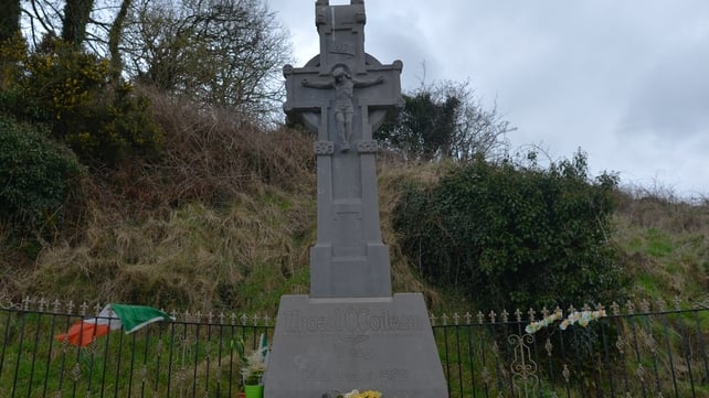 The monument dedicated to Michael Collins at Béal na Bláth, the site of his assassination