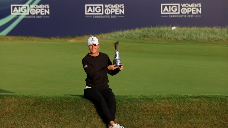 Sweden's Anna Nordqvist won her third major title with victory at Carnoustie