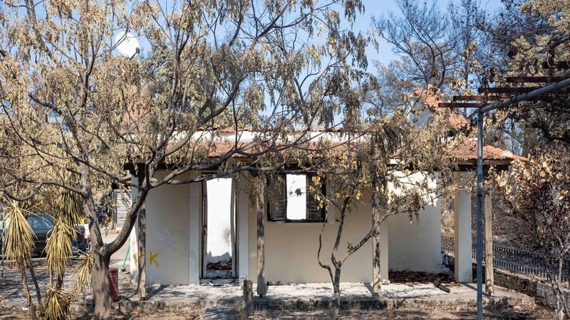 Wildfires in the northern part of the Greek island of Evia burned for almost for ten days