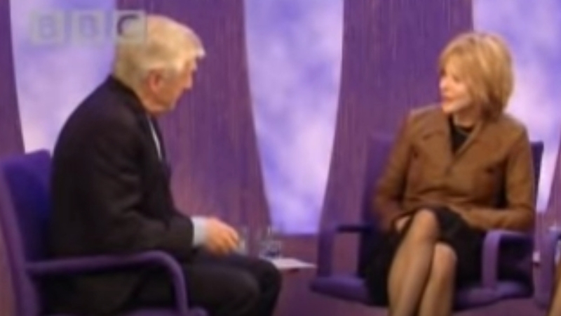 Michael Parkinson and Meg Ryan pictured in 2003