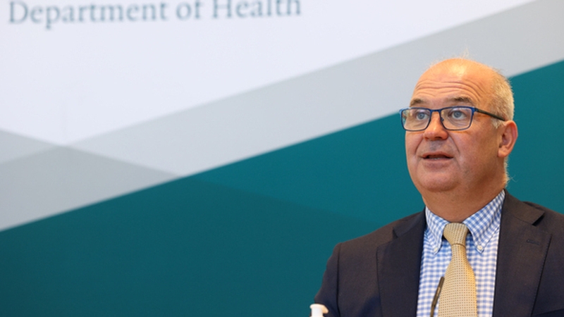 CMO, Dr Tony Holohan urged people not to hold household gatherings on New Year's Eve