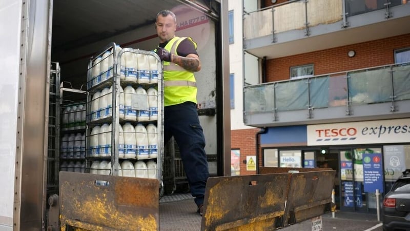 A shortage of lorry drivers is a major factor in the problem