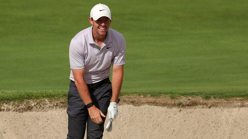 Rory McIlroy: "I'm just sort of getting through it, to be honest."
