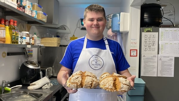 Seán O'Mahony is the in-house baker for The Cottage Community Cafe