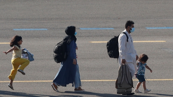 The picture was taken at Melsbroek military airport, northeast of Brussels.