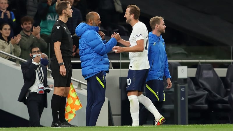 Nuno Espirito Santo is happy to have Harry Kane back