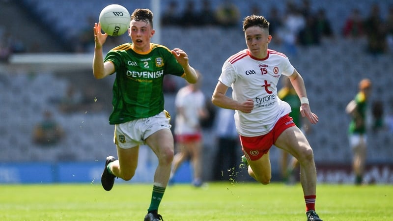 Meath and Tyrone met in last year's All-Ireland minor final, the fourth year of the competition being played at U-17