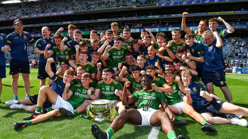 Celebration time for the Meath youngsters